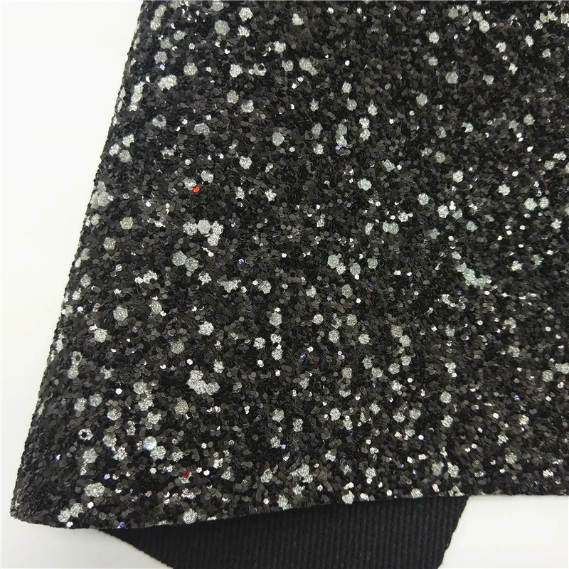 Радужная черная блестящая кожа Winkles серебряный леопард Синтетическая полосы