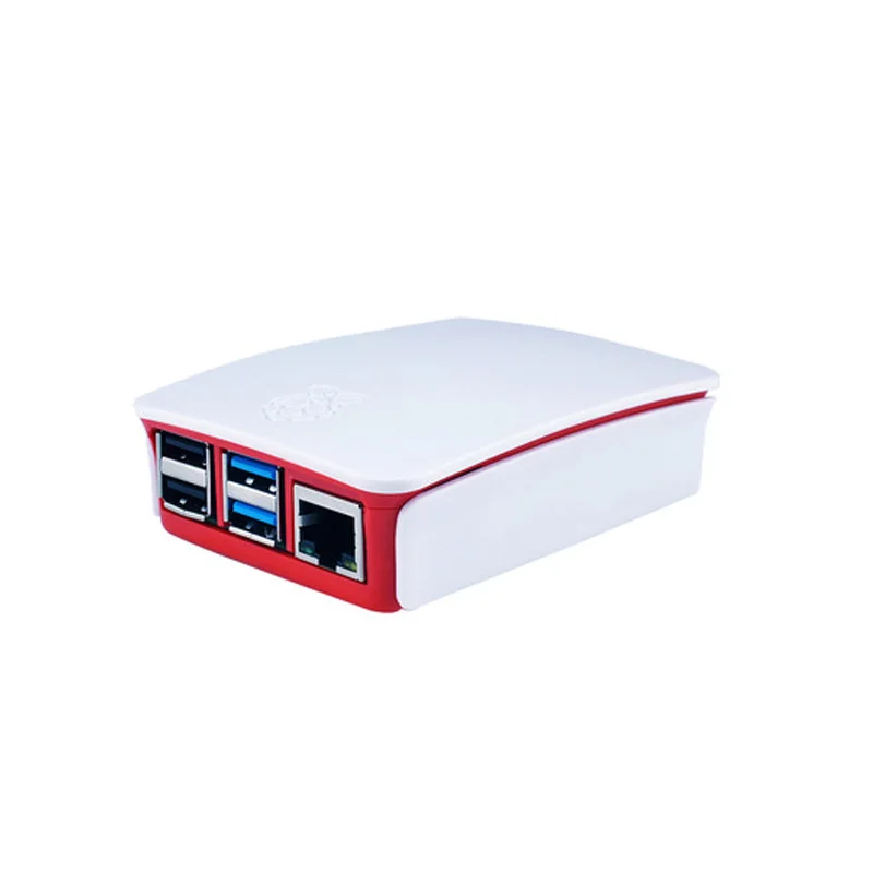 Чехол для Raspberry Pi 4 Model B пластиковый корпус из АБС пластика белый классический