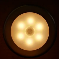 6led motion sensor lamps led night lights magnetism ceiling lamp for hallway living room kitchen bedroom lighting dropshipping