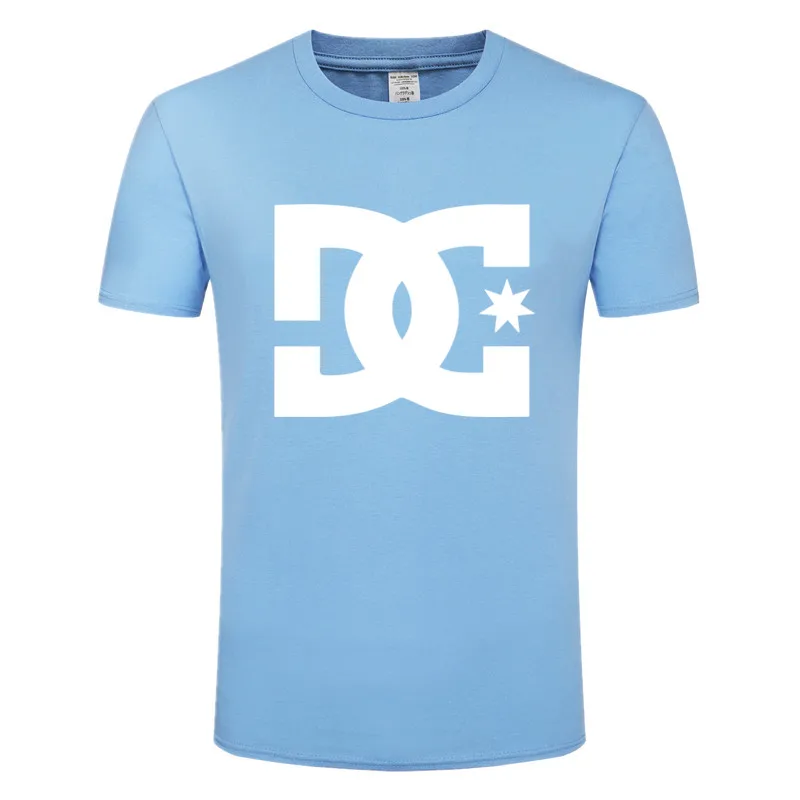 

2021 fashion new letter design printing men's shirt youth personality loose breathable cotton comfortable crew neck tops tees