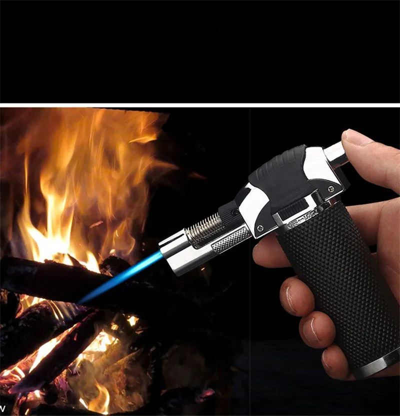 Турбо зажигалка новинка струйная Бутановая Зажигалка для сигар газовая