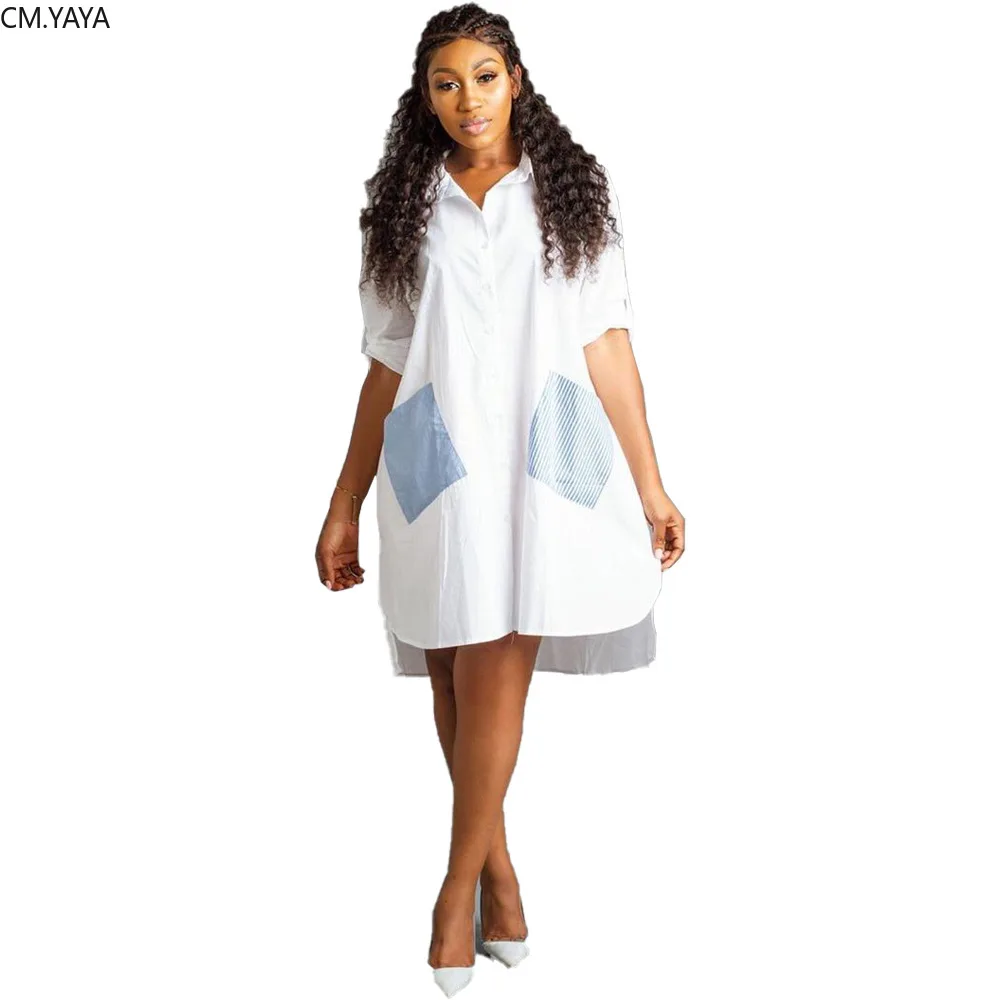 2019 Осенняя Женская Облегающая рубашка в полоску с длинным рукавом и пуговицами