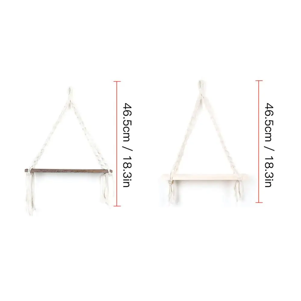 Скандинавская детская и декорация стеллажи с кисточками настенная деревянная