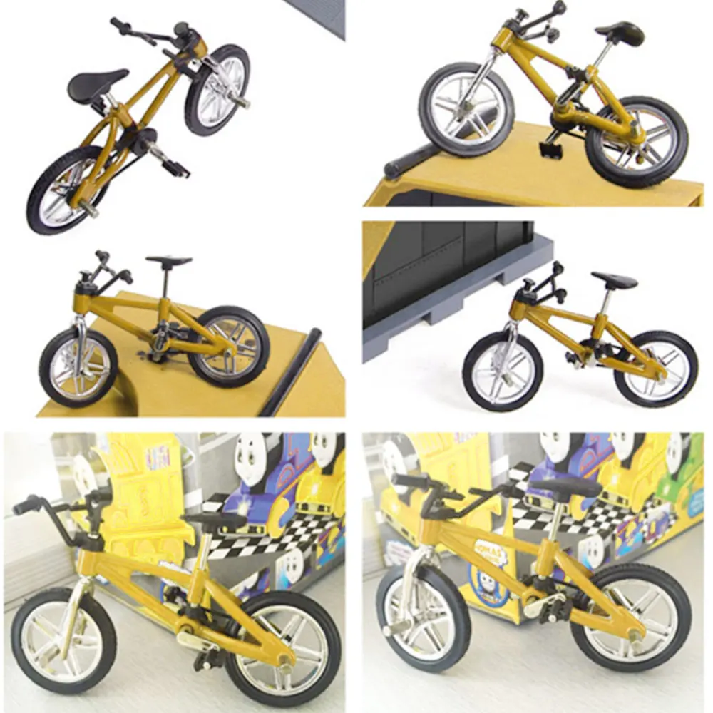 Мини велосипед два колеса пальчиковые игрушки Детский скутер для пальца гриф