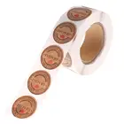 500 шт.рулон, наклейки-этикетки для скрапбукинга