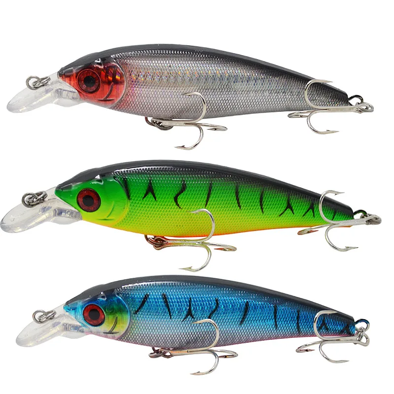 

Minnow Fishing Lure 140mm 35g 3D Eyes Crankbait wobbler Artificial Plastic Hard Bait Fishing Tackle
