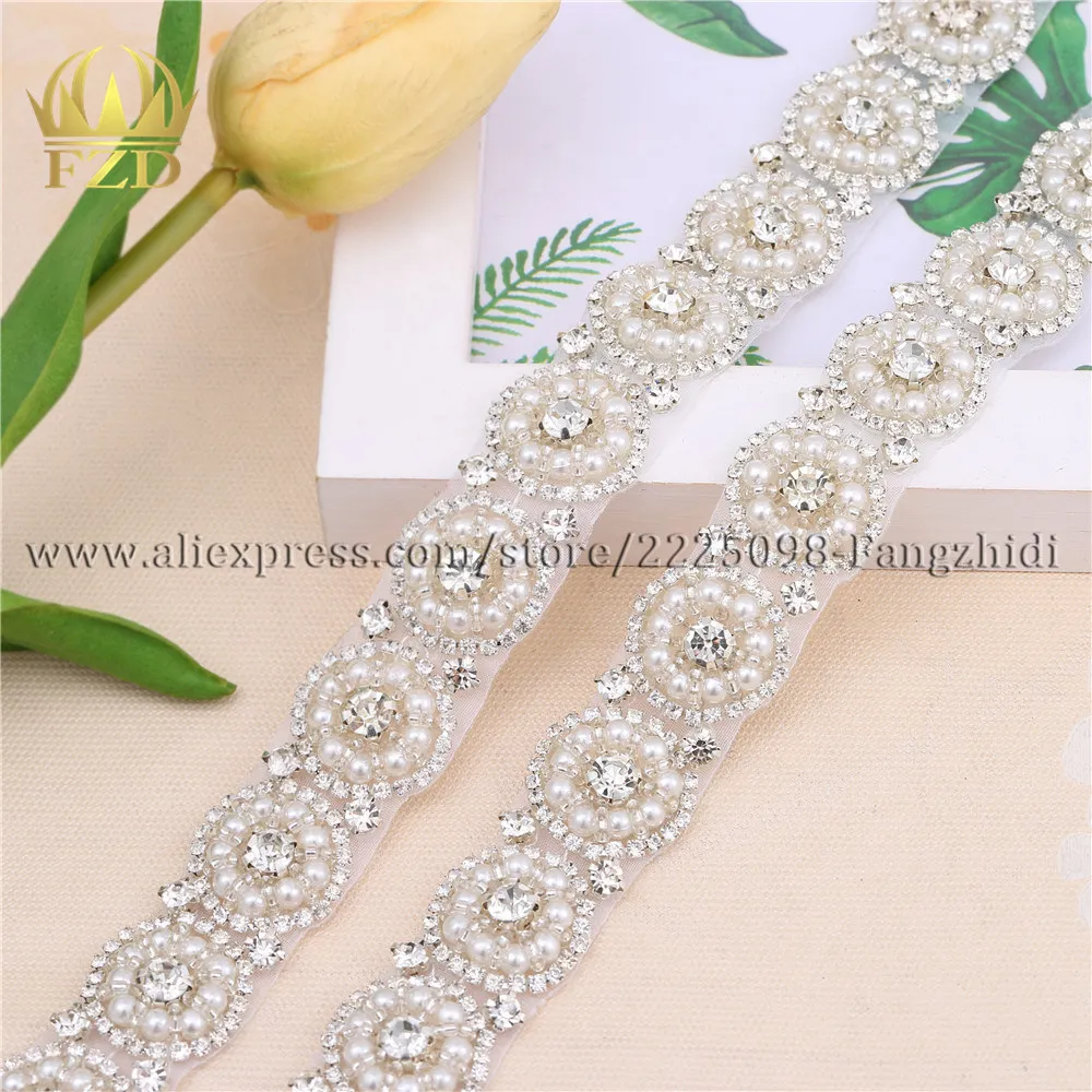 FZD 1 ярд страз на пришивном стекле с кристаллами и стразами вышитый бисером
