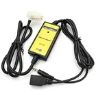 5 + 7Pin USB AUX адаптер для mp3-плеера Автомобильный цифровой музыкальный Cd переходник для Toyota (5 + 7)Pin Camry Corolla Lexus RAV4 Yaris