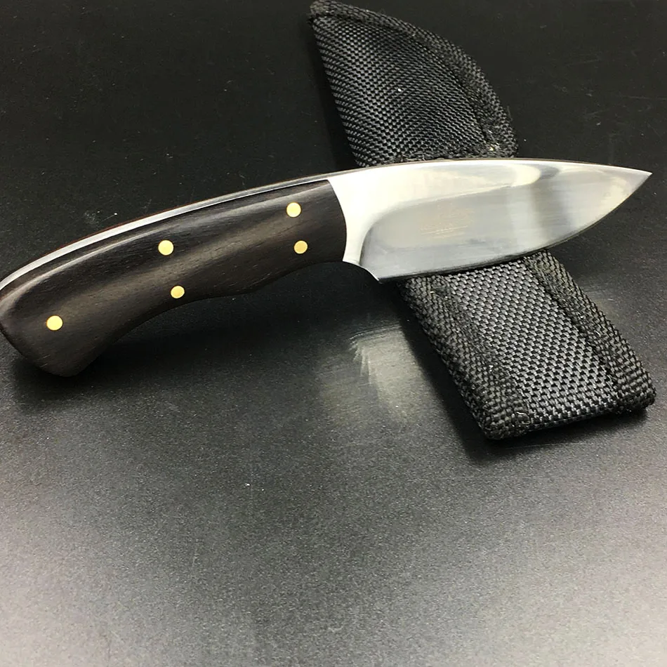 Охотничий нож Swayboo с деревянной ручкой тактический фиксированный резец для