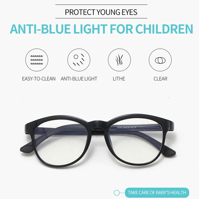 Elbru новинка детский анти синий светильник очки для мальчиков и девочек ультра