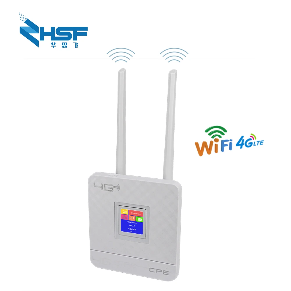 Unlocked 4G router external antenna WiFi hotspot wireless 3G Wifi WAN LAN RJ45 broadband CPE with Cim card slot | Компьютеры и офис