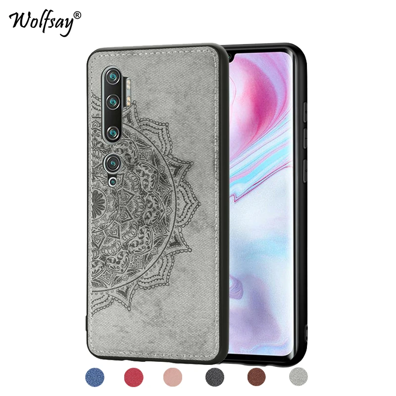 

Противоударный мягкий чехол Wolfasy из ТПУ с тканевой текстурой для Xiaomi Mi CC9 Pro, чехол для Xiaomi Mi CC9 Pro