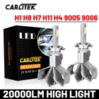 Светодиодные лампы для автомобильных фар H4, H7, дальнийближний свет, угол луча 360, H1, H11, H8, H9, 9006, 9005, HB3, HB4, противотуманные фары, автомобильные лампы, Plug And Play, PTF