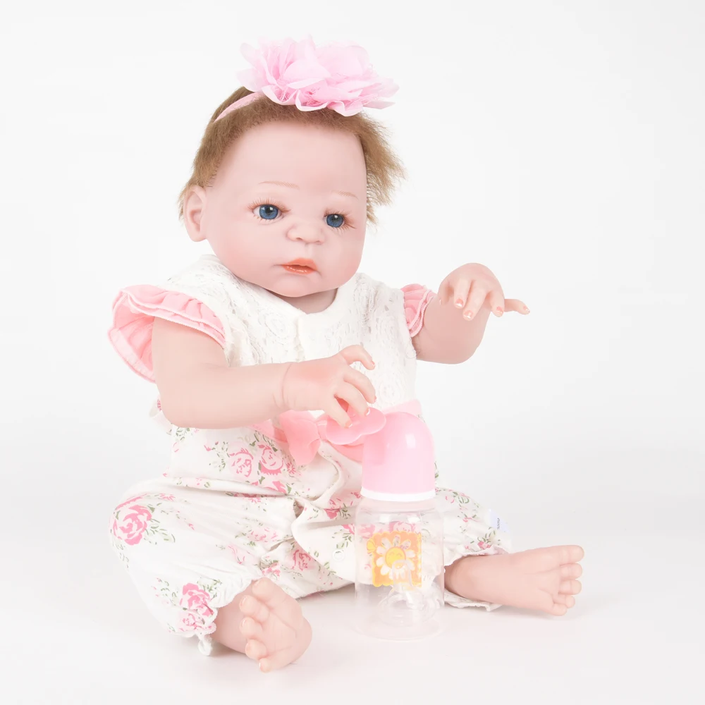 Новый дизайн детские куклы Bebe Reborn Милые силиконовые для новорожденных девочек