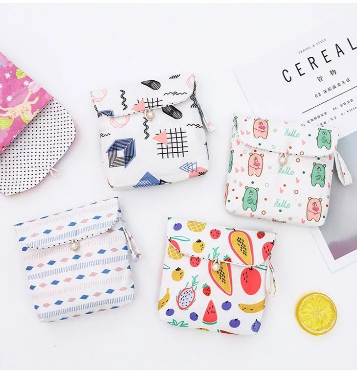 Женский маленький портативный гигиенический блокнот органайзер для путешествий