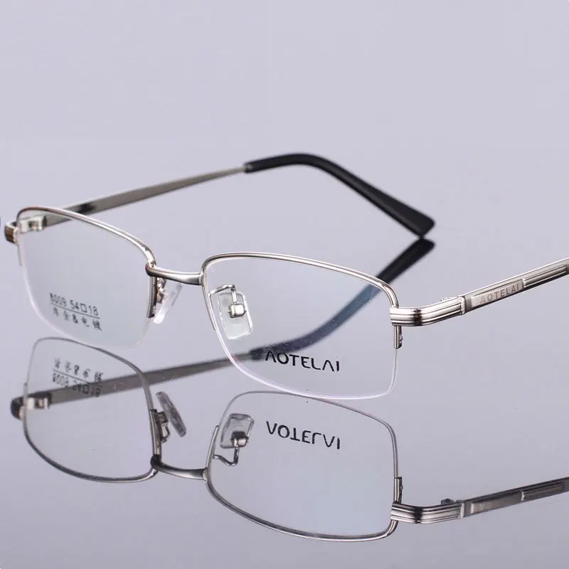 Мужские оправы для очков Vazrobe полуоправы без металлические мужчин очки
