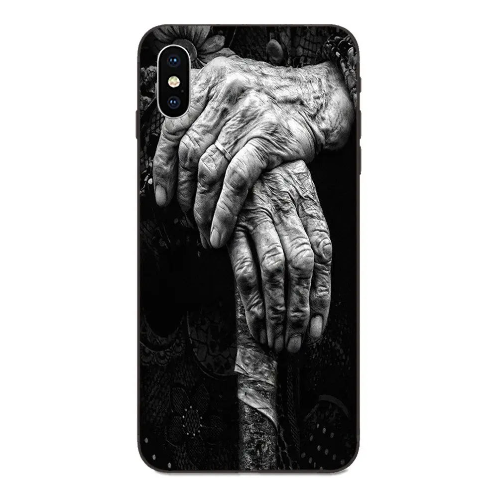 Новый стиль Bad Hand On Wood для Apple iPhone 4 4S 5 5S SE 6 6S 7 8 Plus X XS Max XR Мягкий Силиконовый ТПУ