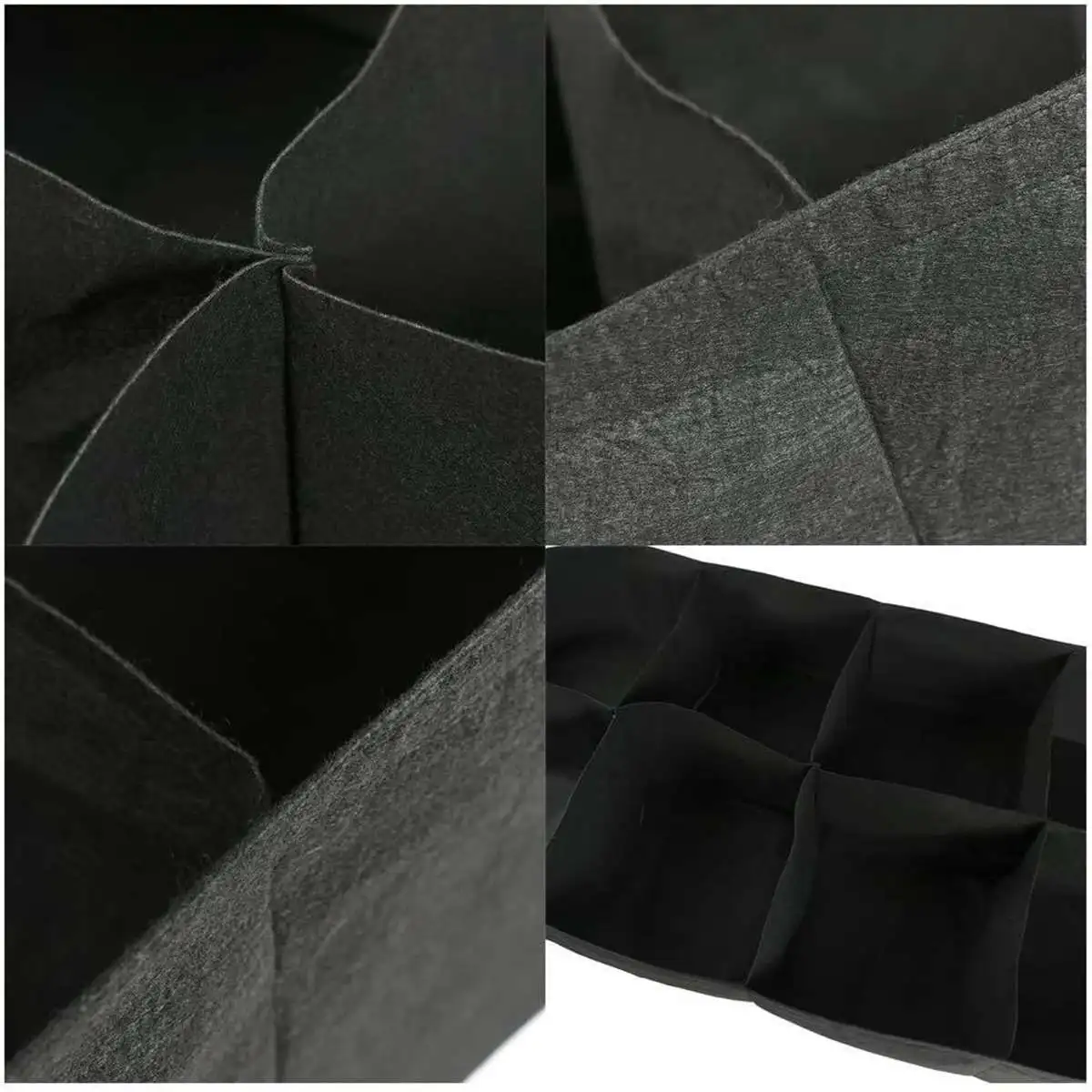 

4Types Felt Garden Grow Bag Outdoor Vegetable Planter Garden Pots Grow Bags Garden Living Bag Fabric Grow Pot Gardening Supplies