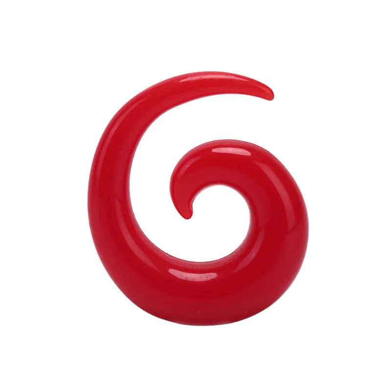 Модный спиральный конический туннель для тела растягиватель ушей расширитель