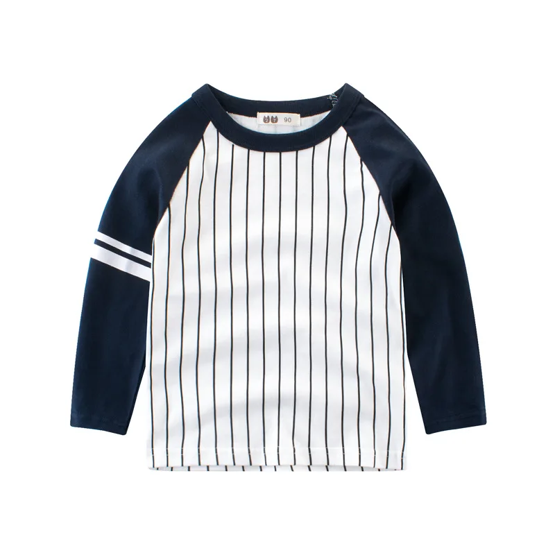 

Autumn Spring Baby Clothes Children Boys Girls Cotton Long Sleeve T-shirt boy girl Tops Kids striped Tee For 2-9Years