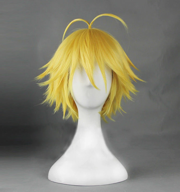 

The Seven Deadly Sins Meliodas Cosplay of the Wrath of the Gods Man Full Sets Nanatsu no Taizai Cosplay Anime Costume Wig
