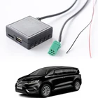 Автомобильный музыкальный адаптер 3,5 мм, AUX, TF, USB, для Mini Input, iso-6pin, для Renault Stereo