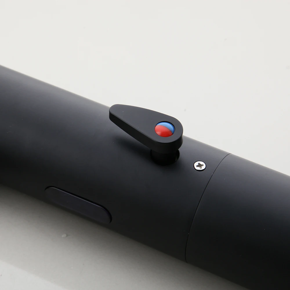 KEMAIDI матовый черный Твердый латунный Горячая и холодная вода Смеситель Touch-Free