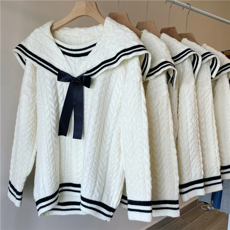 

Свитер Y2k, одежда, кавайная Женская одежда, корейские модные вязаные пуловеры, женские свитера, готические Топы с длинным рукавом