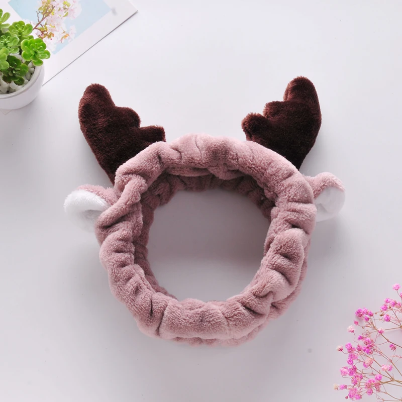 

Korean Fashion Face Wash Headband Rabbit Cat Ears Instafamous Hairband Cute Head Accessories Sweet Style Makeup Female Hair Band
