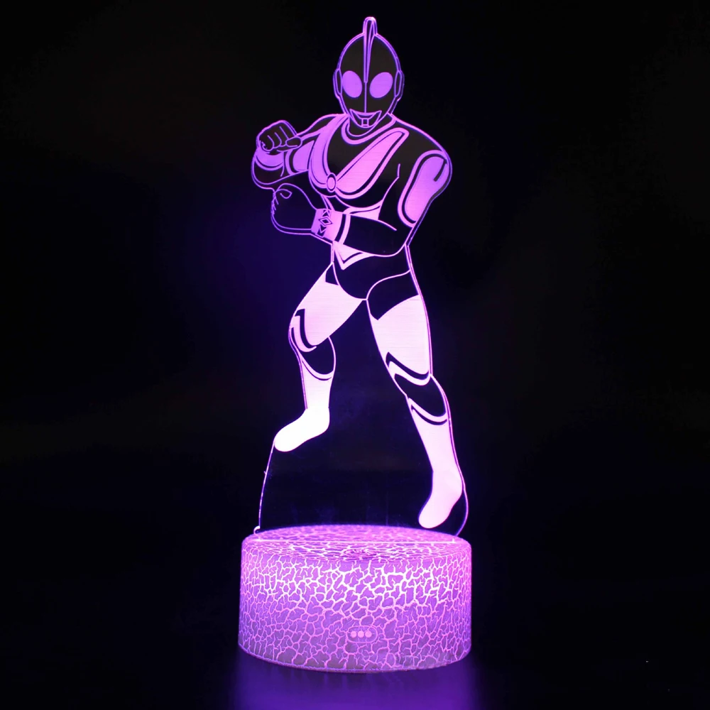 

Anime Manga Indoor Lighting Night Light For Home USB Lamp Bedroom Fancy Table Led Lights Children's Bulbs Room Festoon 3D Deco