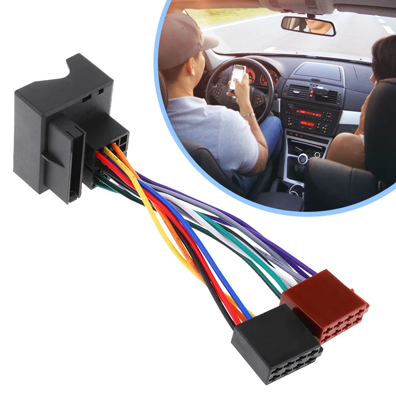 Новинка 2019 автомобильный стерео радиоприемник жгут проводов переходник