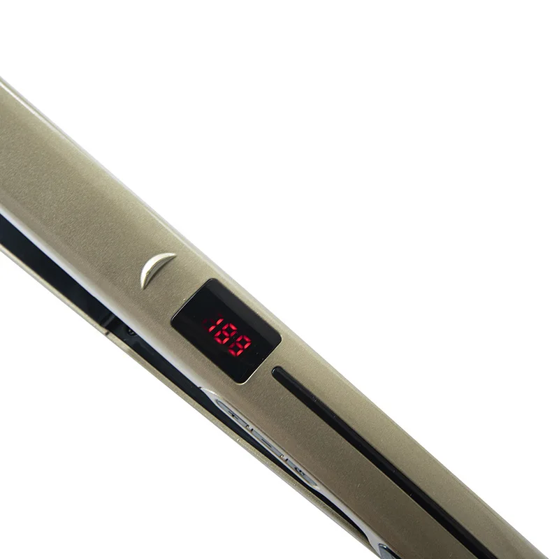

Professional Hair Curler Hair Straightener Flat Iron LED Display Hairs Straightening Corrugated Iron Curling Tong Styling Tool