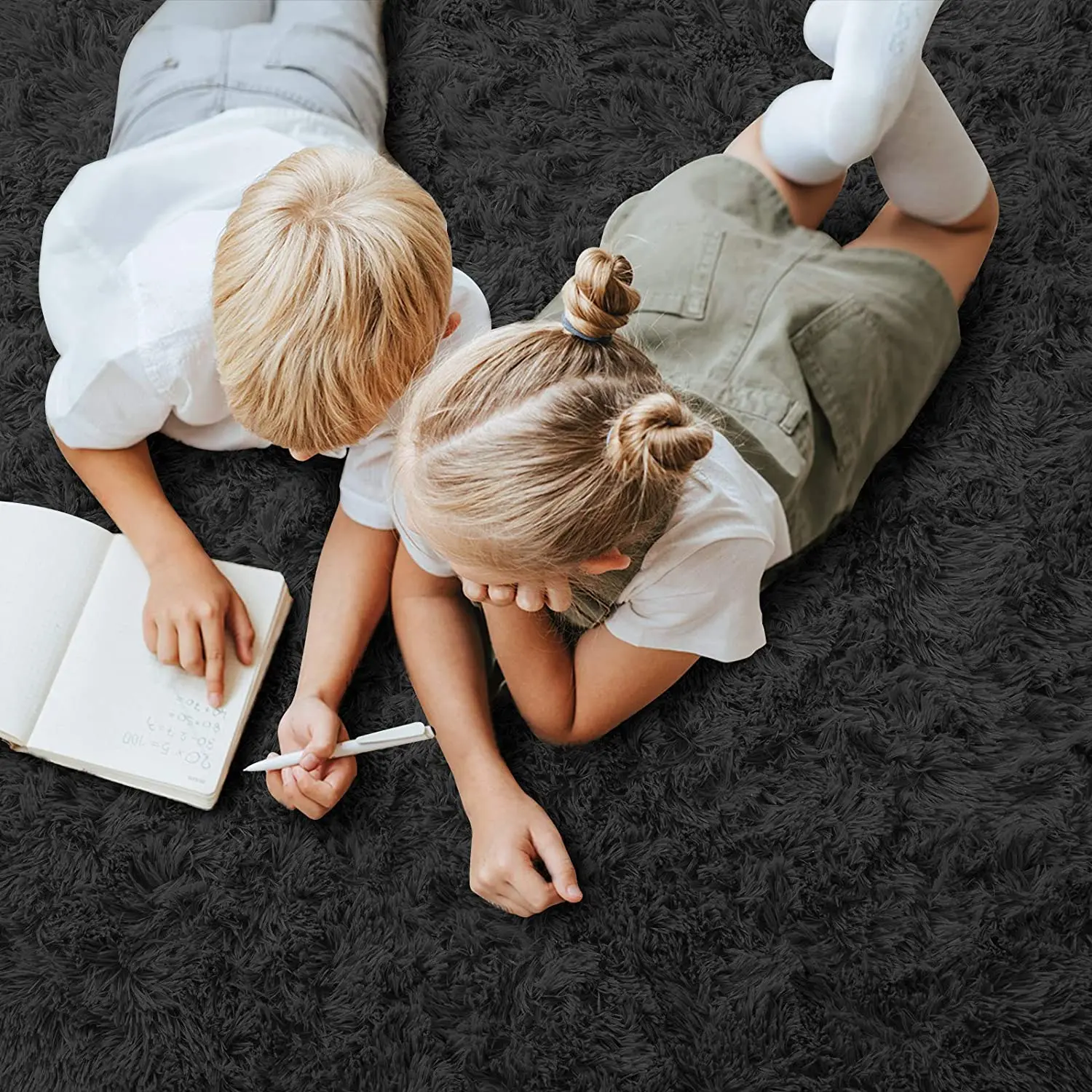 Современные пушистые коврики большой напольный ковер для домашнего декора