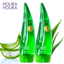 HOLIKA HOLIKA 99% Aloe Soothing Gel Aloe Vera Gel Skin Care Remove Acne Moisturizing Day Cream After Sun Lotions Aloe Gel 55ml