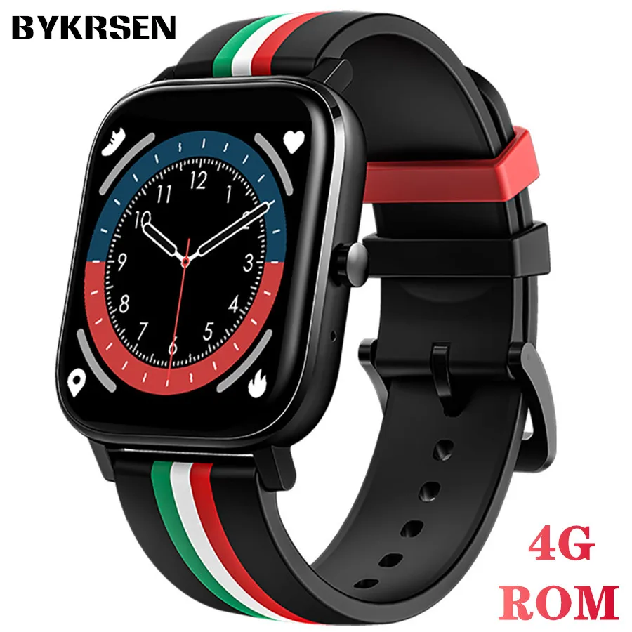 

BYKRSEN P12 4G ROM Bluetooth Answer Call Smart Watch Men Women Full Touch Dial Call Fitness Tracker IP67 Waterproof Smartwatch
