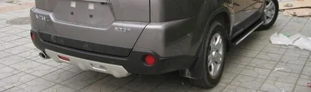 Защита для переднего и заднего бампера с отверстием ключа nissan Rogue X-Trail 2008-2013 2 шт.