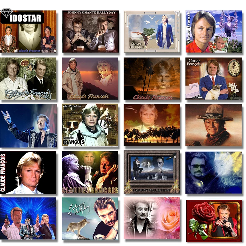 

5D Diy square&round 5d diamond painting claude francois crystal Painting full diamonds decorative diy diamond embroidery kits