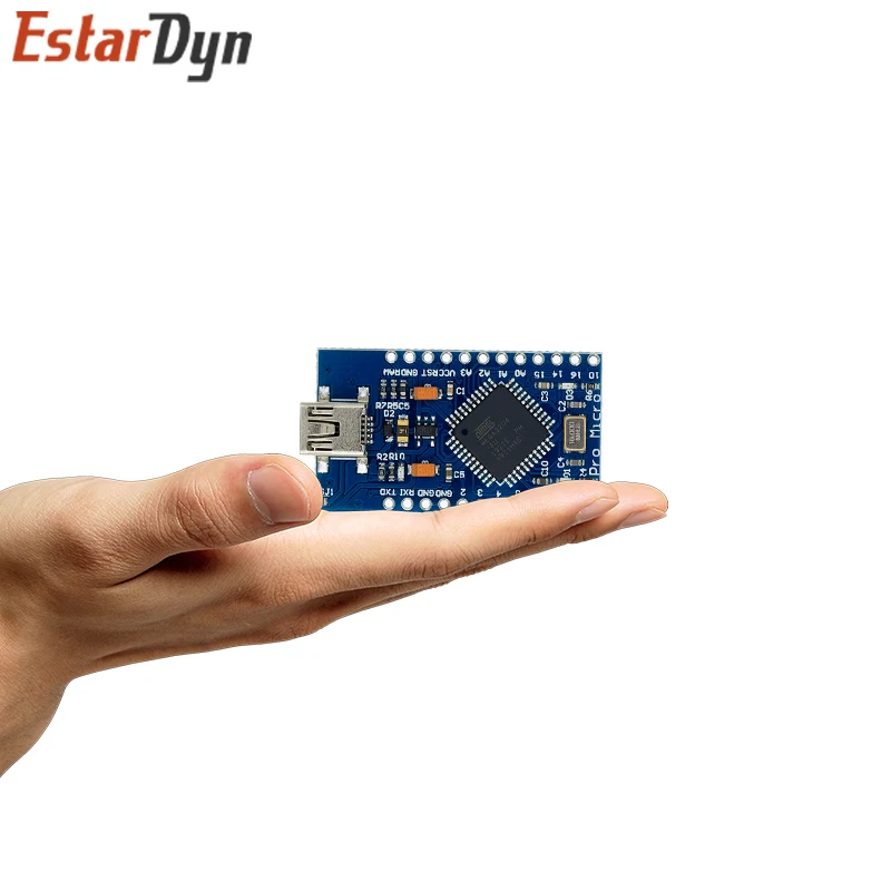 Контроллер Mega32U4 leonardo для arduino Pro Micro с Загрузчиком Blue Mini ATmega32U4 5 В/16 МГц |