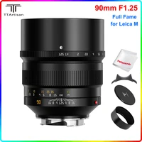 ttartisan 90mm f1 25 full fame lens portrait length manual fixed for leica m mount cameras m m m240 m3 m6 m7 m8 m9 m9p m10