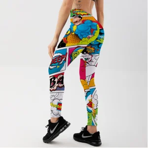 Sticker Bomb Leggings for Women