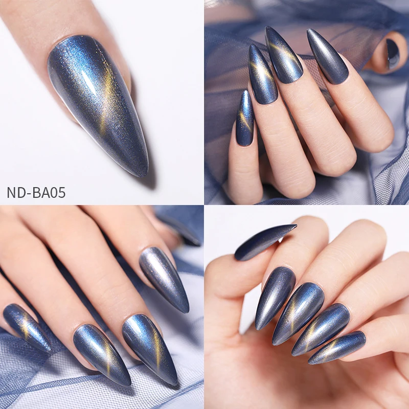 Магнитный Блестящий голографический лак NICOLE DIARY для дизайна ногтей|Лак ногтей| |