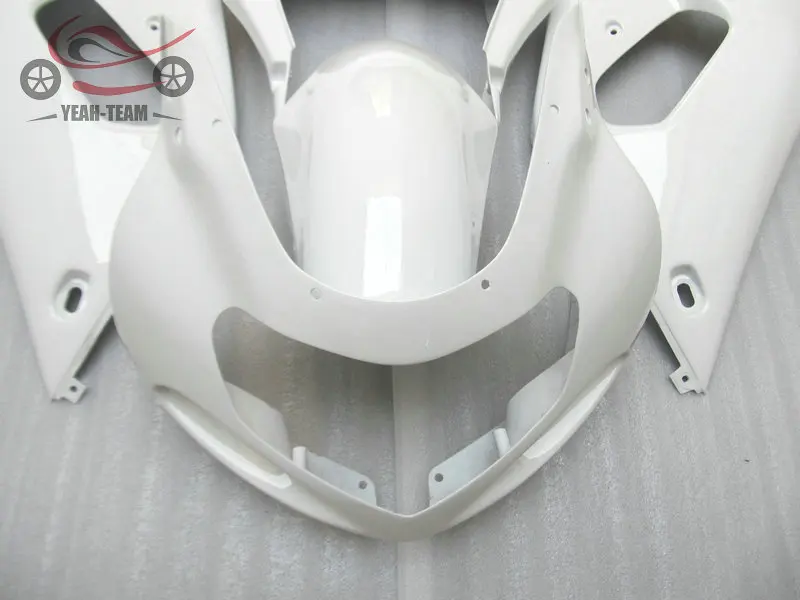 Набор обтекателей для SUZUKI GSXR600 01 02 03 GSXR750 2001 2002 2003 белый ABS пластик набор мотоциклов
