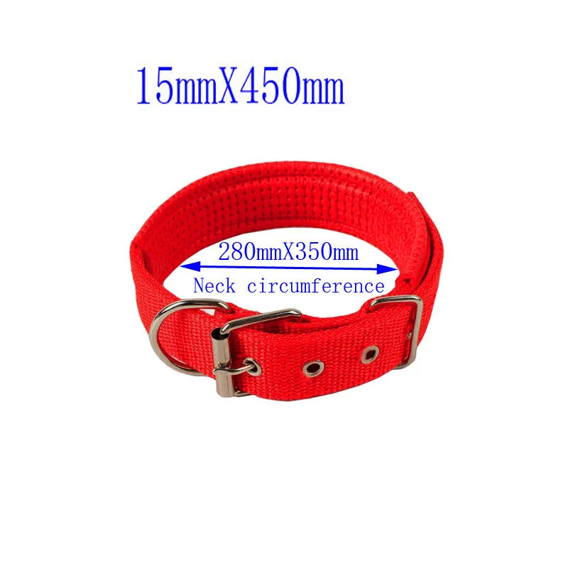 Ошейник для собак удобный регулируемый нейлоновый ошейник маленьких и больших 4