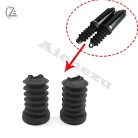 acz rubber rear fork boots shock absorber covers protector gaiter gators for harley touring street electra glide road king