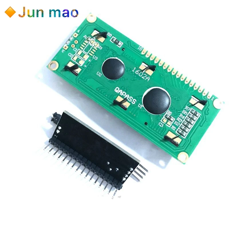 1602 16x2 HD44780 символ LCD /w IIC/I2C модуль адаптера последовательного интерфейса |