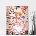 Картины на холсте, настенное искусство Nisekoi Tachibana Marika, плакат, модульные картины для гостиной, анимация, Современный домашний декор