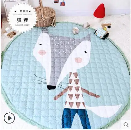 145cm Cotton Reversible Carpet,Pope Woven Carpet Woven Solid Color Round Rug Cushion Circular living Room Bedroom Rug - Цвет: Бургундия