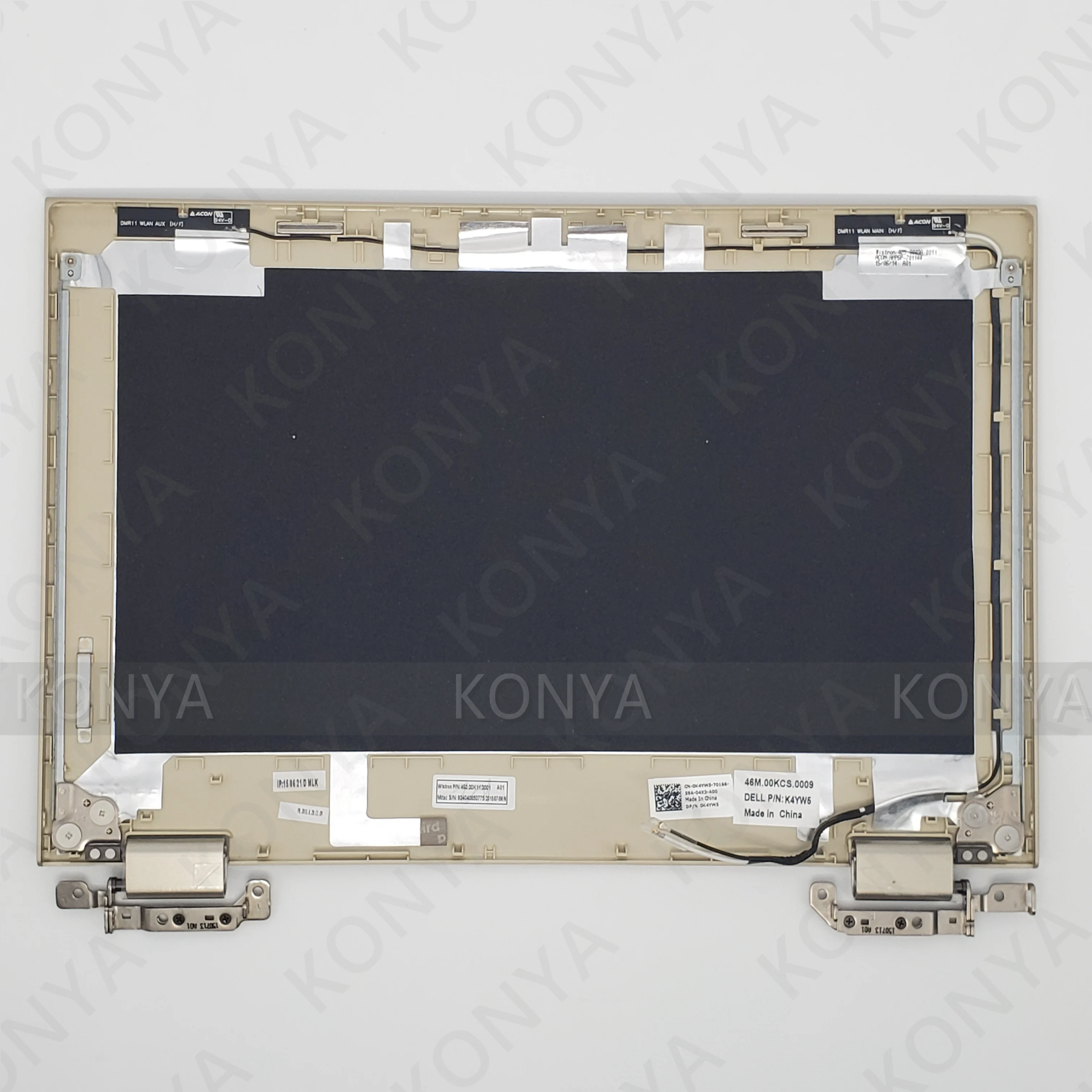 Новинка для Dell Inspiron 11 3147 3148 3157 3158 задняя крышка ЖК-дисплея панель с петлями K4YW5 0K4YW5