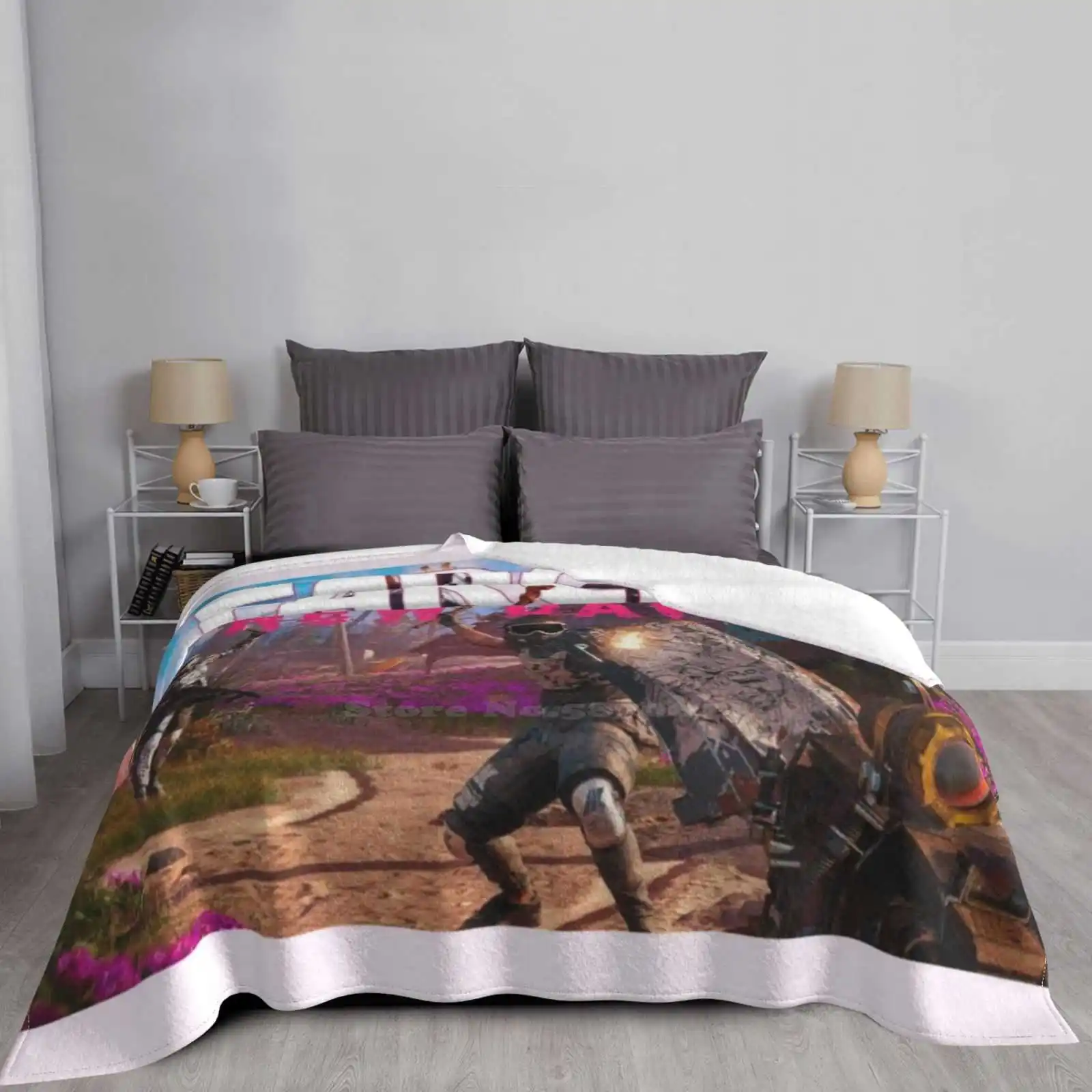 Отдых на природе автомобиль самолёт путешествие портативное одеяло Far Cry 6 Farcry Kid