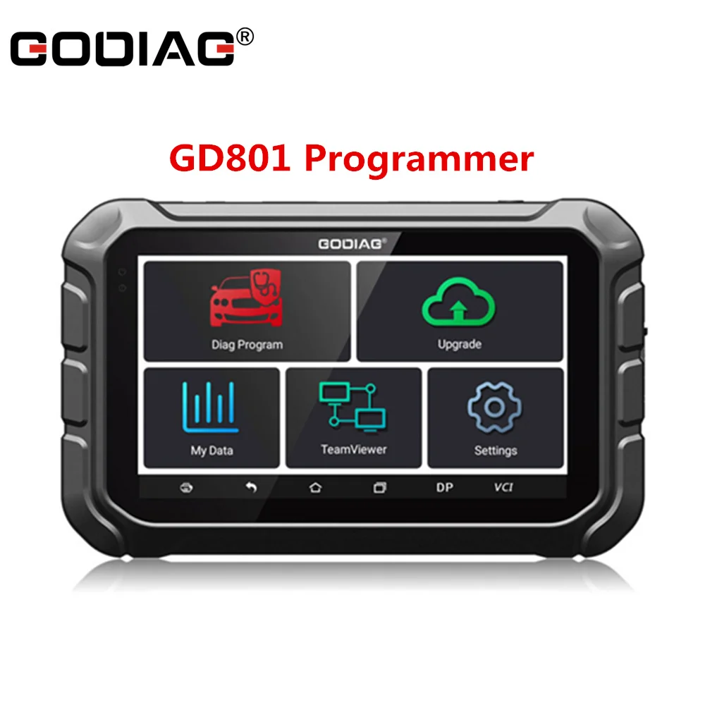 

GODIAG GD801 ключевая программа иммобилайзер OBD инструмент для коррекции пробега GD801 автоматический диагностический сканер обновленная версия ...